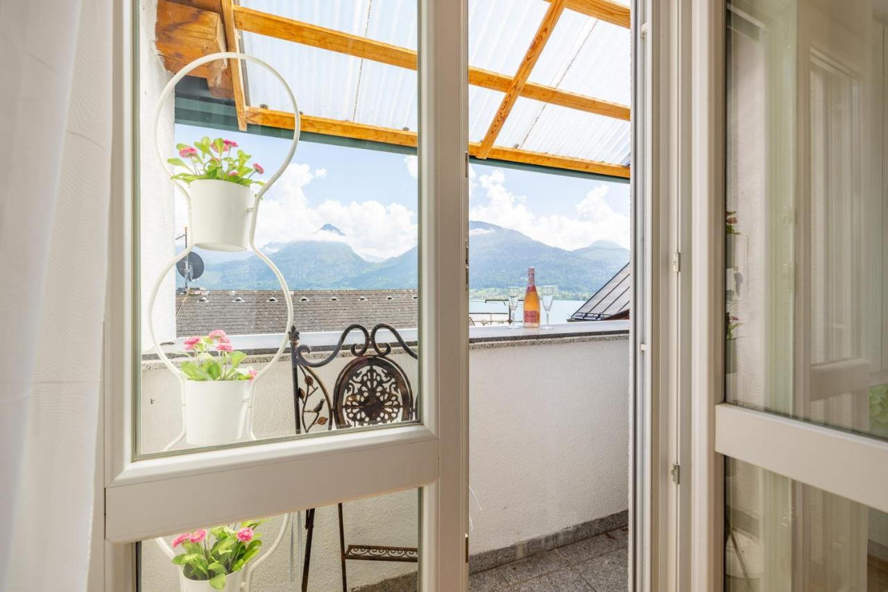 Pfamhaus Luxury Apartments Sankt Wolfgang im Salzkammergut Exterior foto